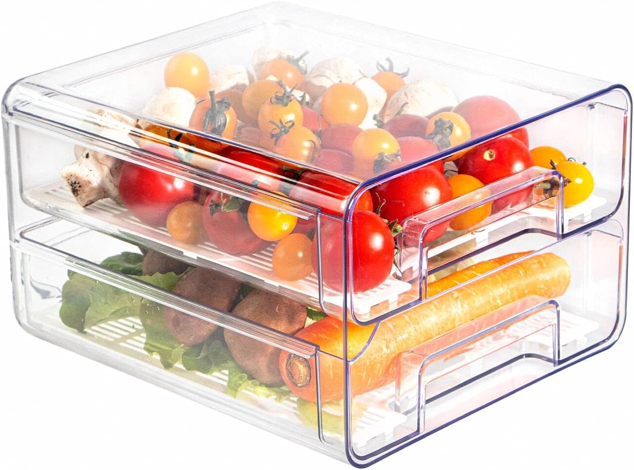 Fridge storage drawers